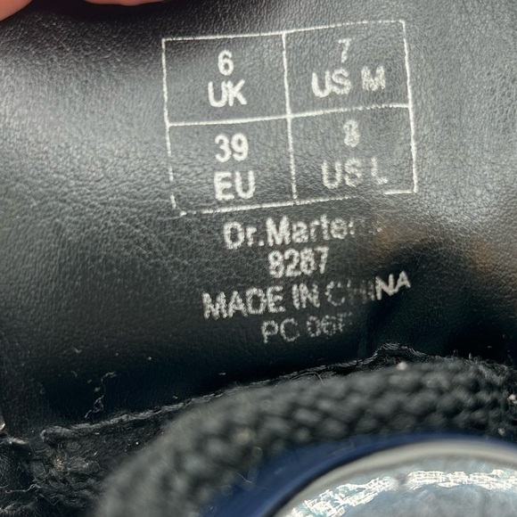 Dr Martens Y2K Vintage Air Wair 8287 Chunky Platform Ankle Boots. Size 7-7.5 - Picture 12 of 13